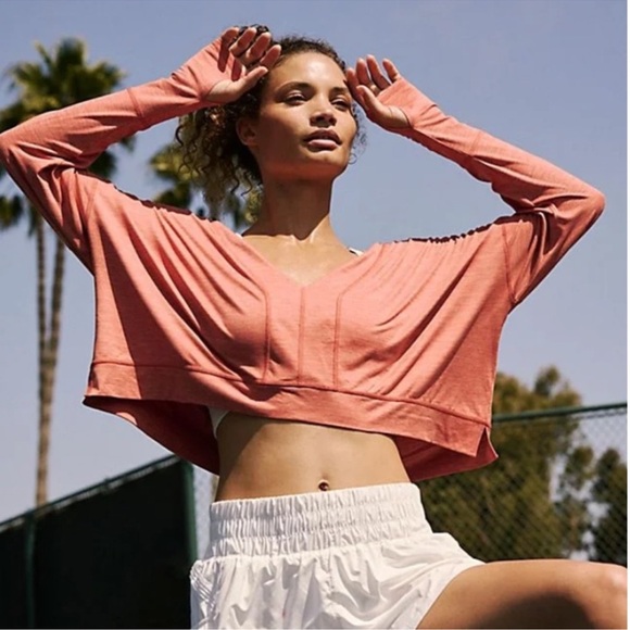 FP Movement by Free People Tops - NWOT Free People Movement Fearless Long Sleeve Tee